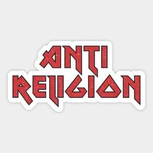 Anti Religion Sticker